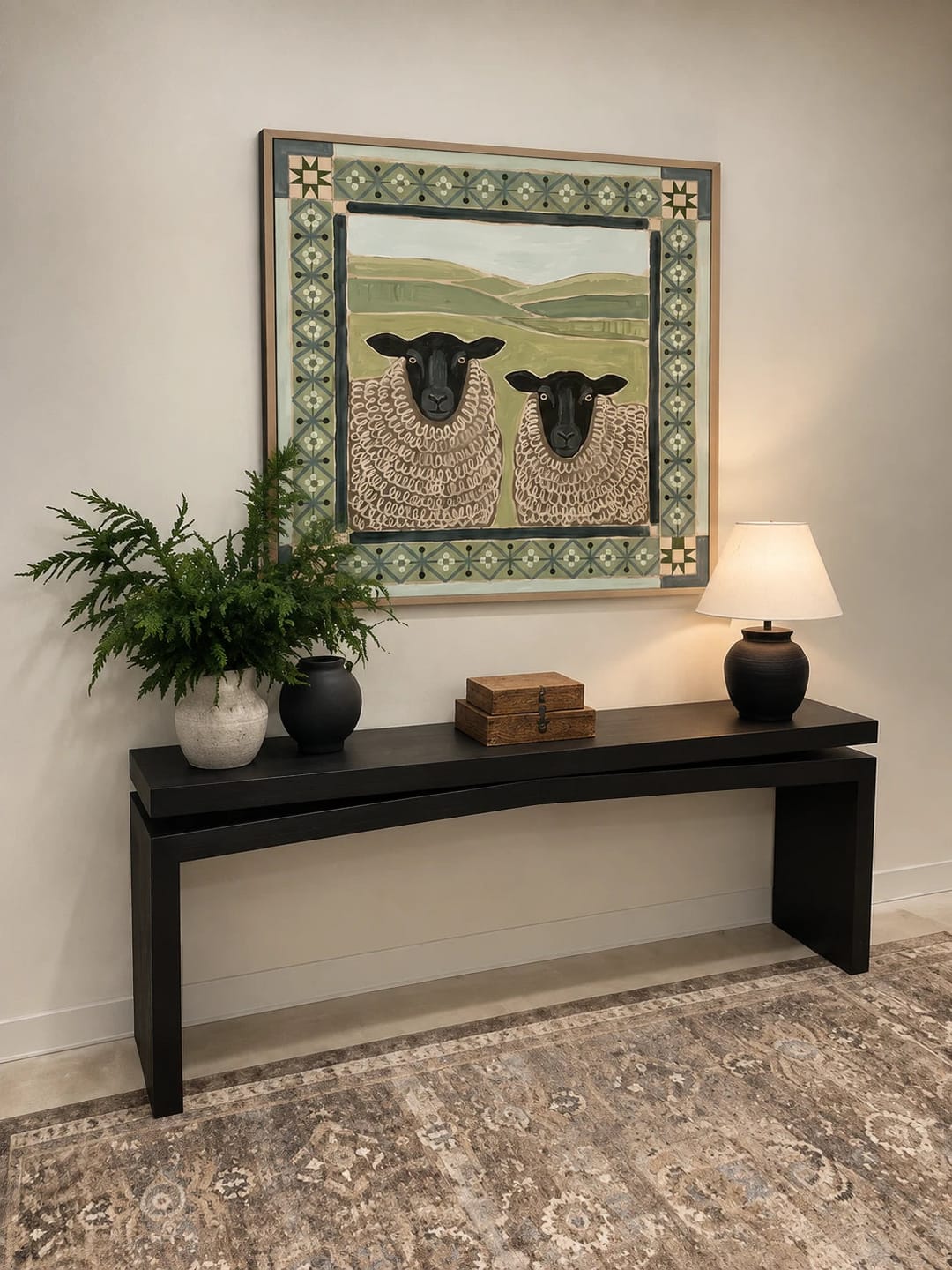 Customer photo review of Modern Folk Art ｜ Pasture Guardians