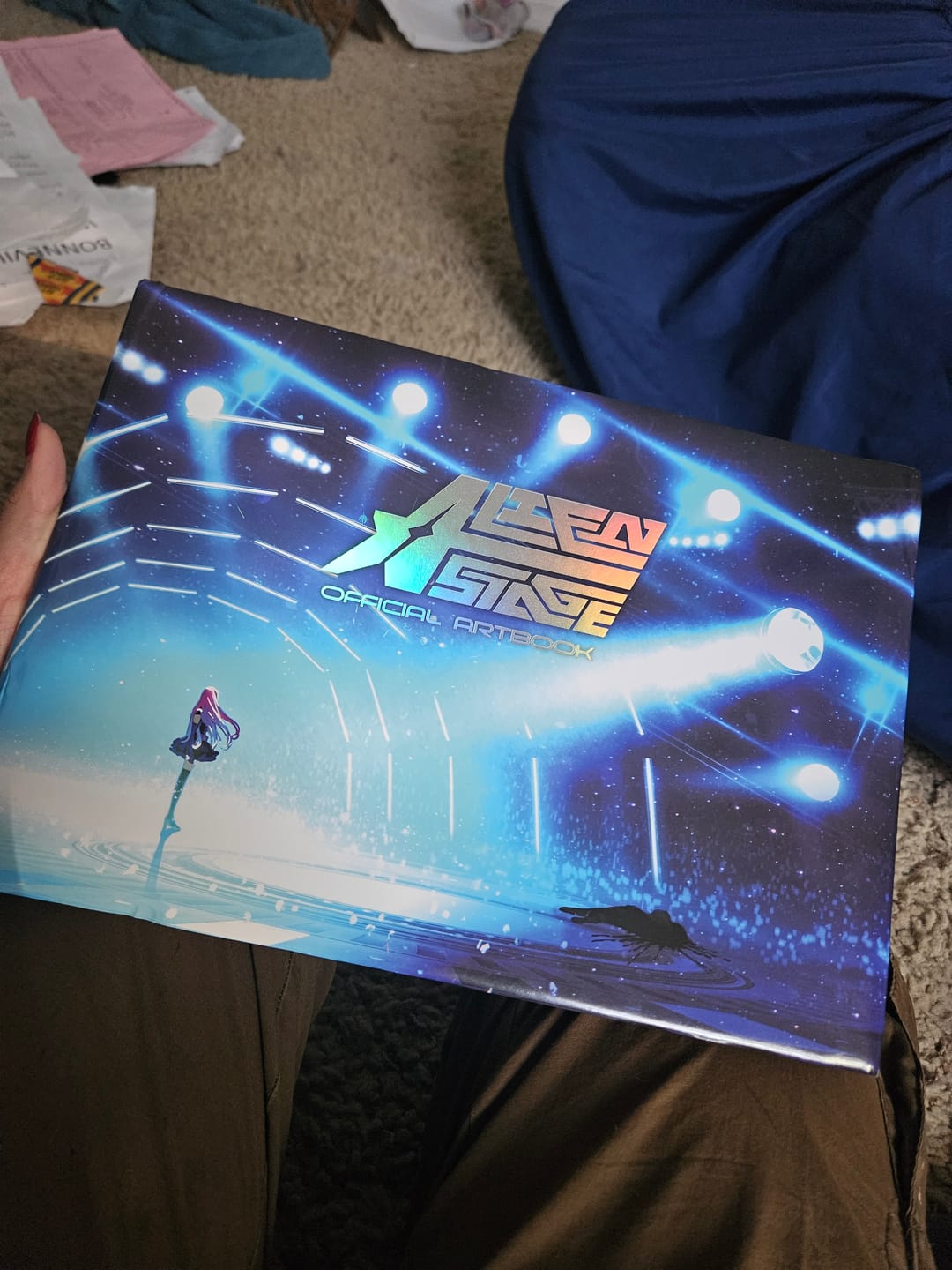 Customer photo review of Alien Stage Official Artbook