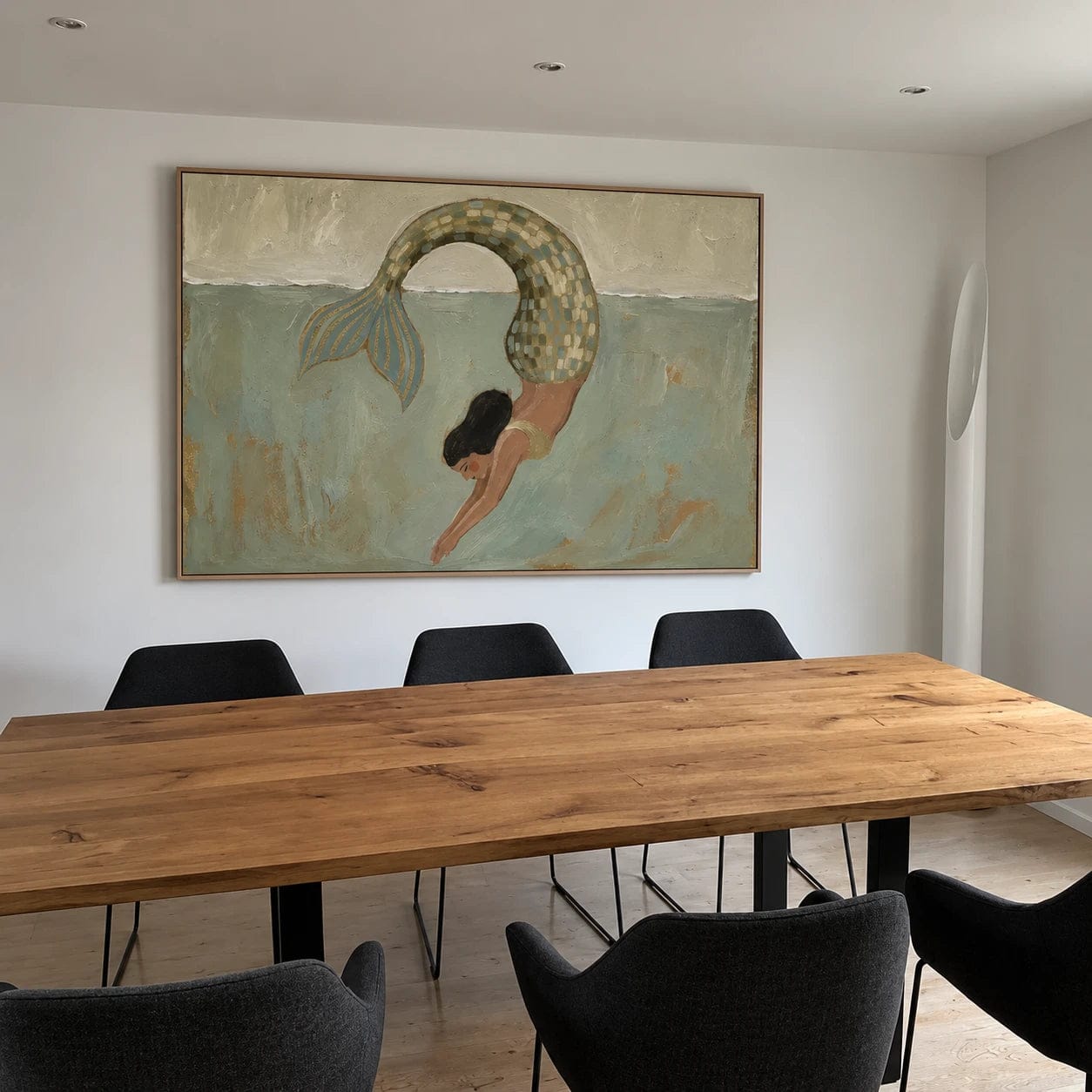 Customer photo review of Modern Folk Art | Mermaid Dive
