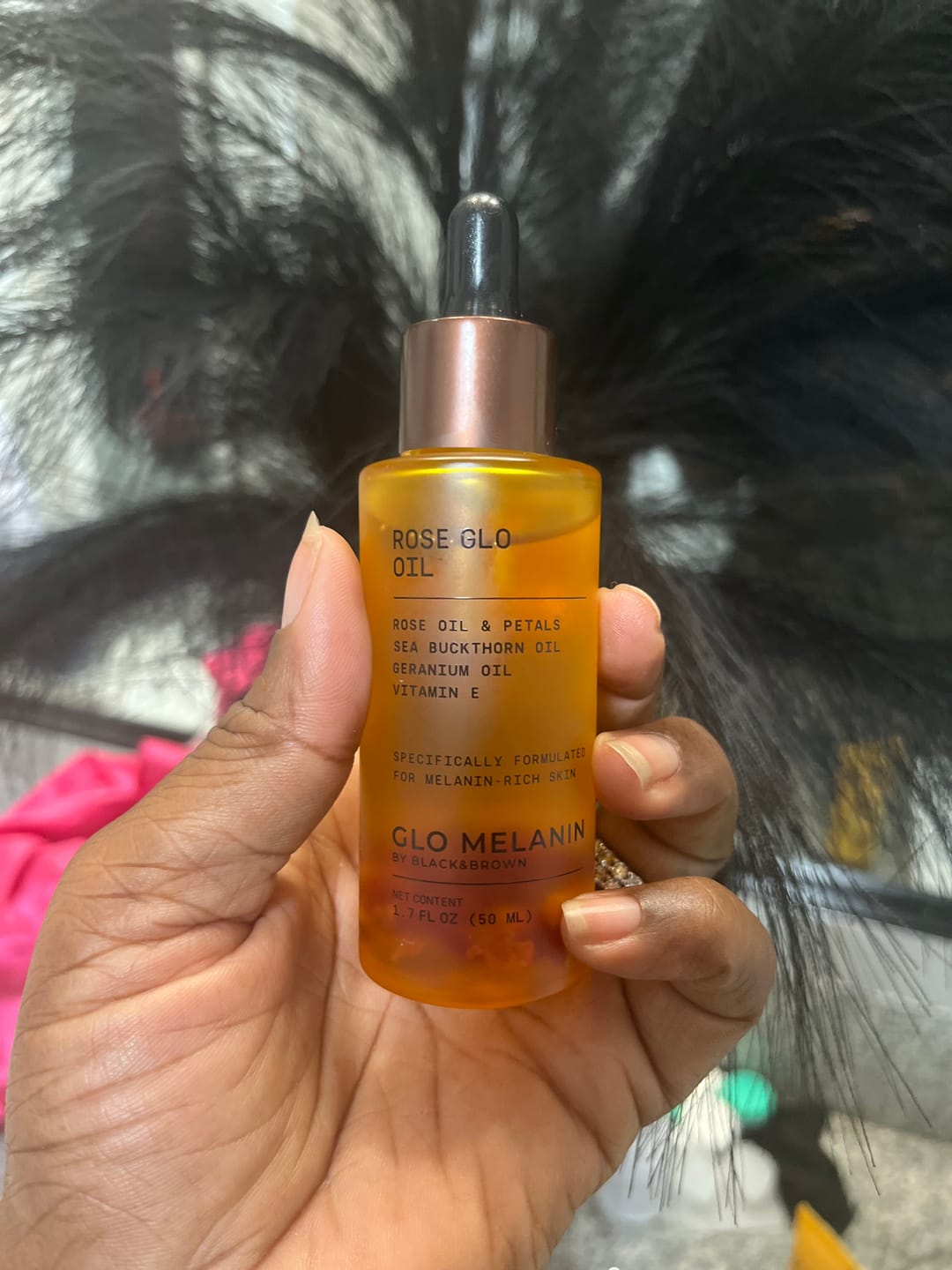 Customer photo review of Rose Glo Oil