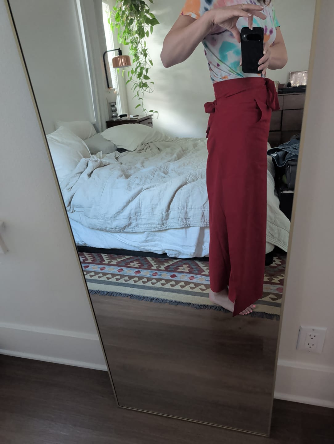 Customer photo review of Wrap Around Pants