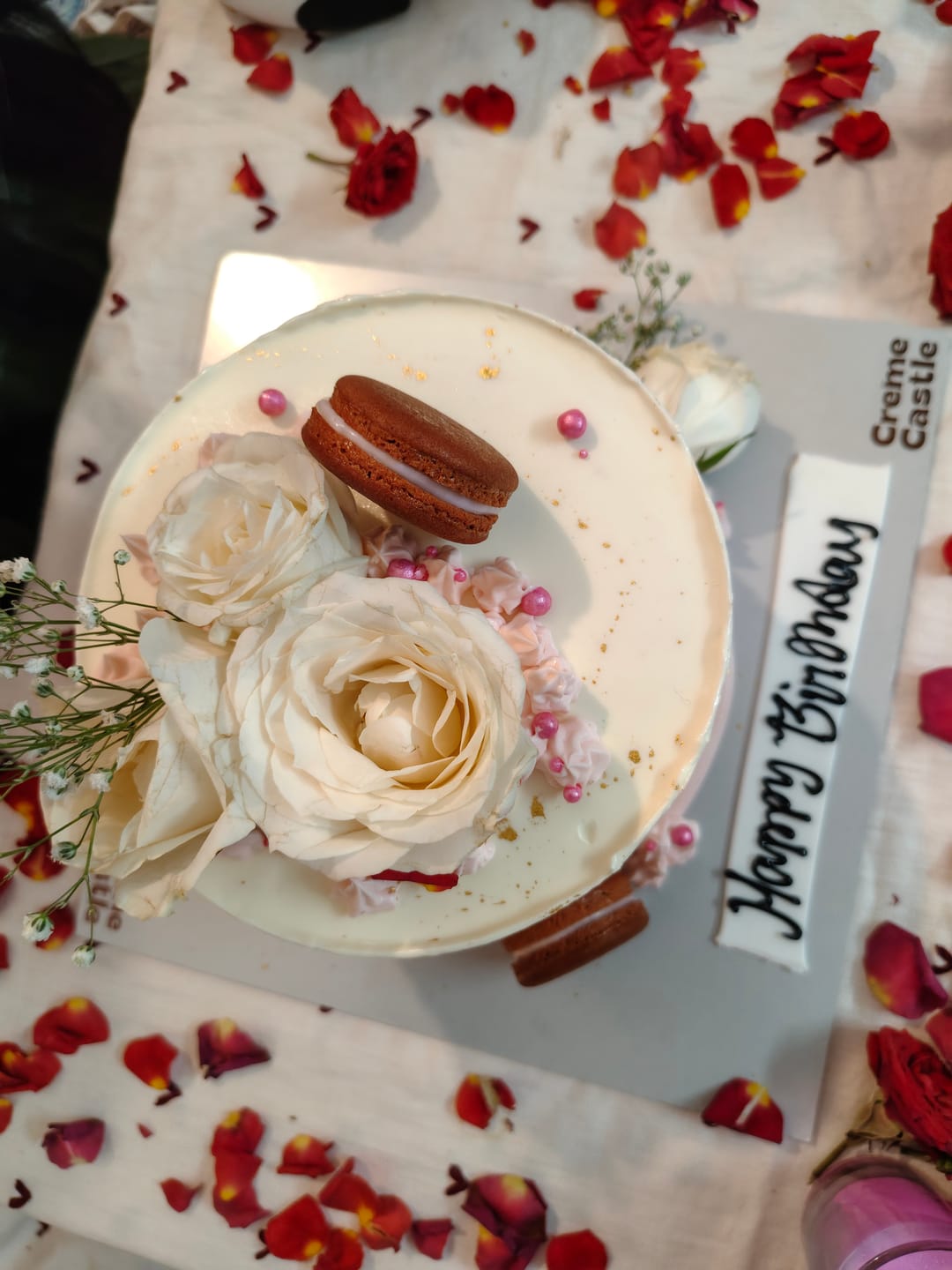 Customer photo review of Customized Cake for Husband