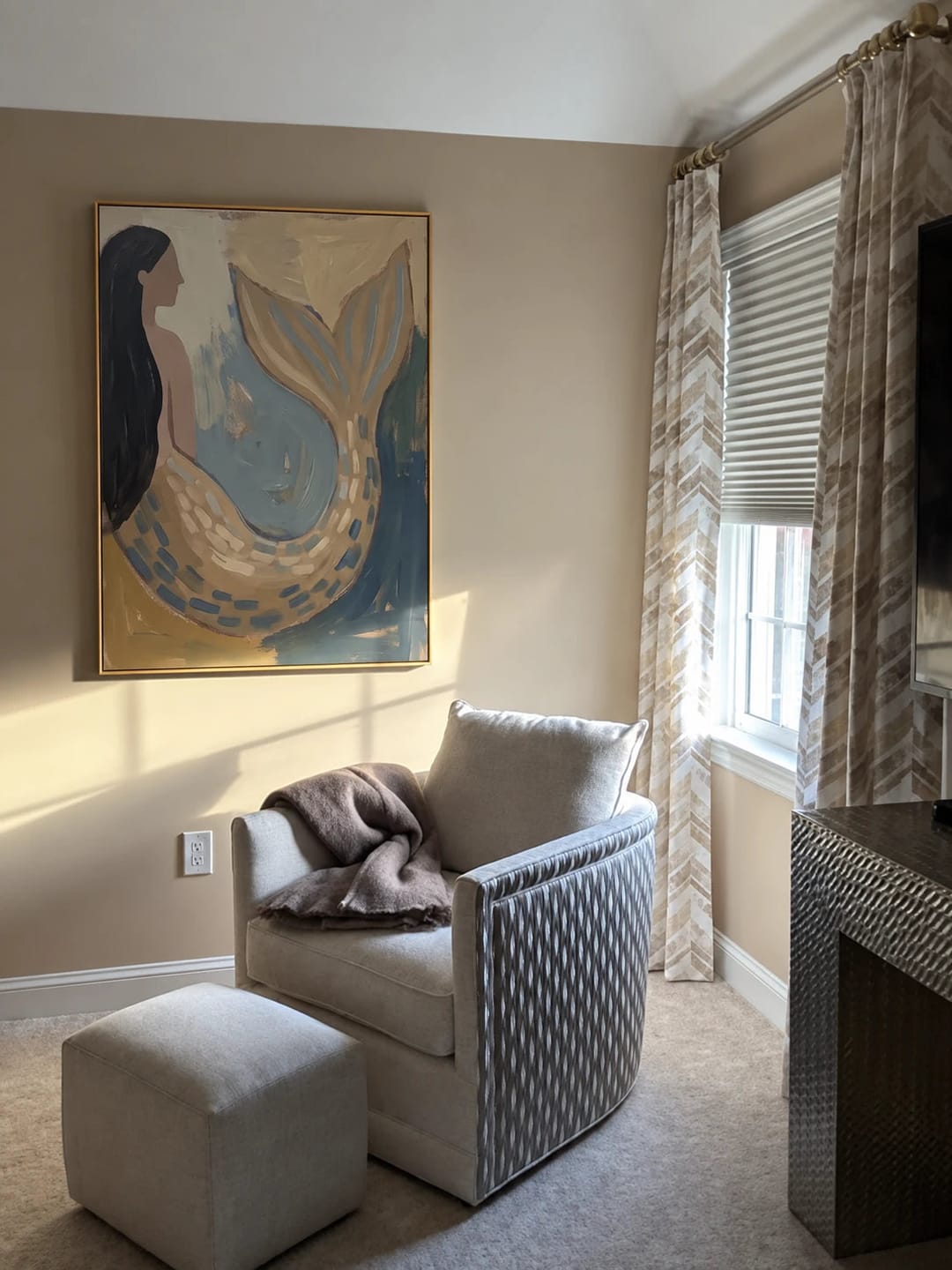 Customer photo review of Modern Folk Art｜Mermaid Tides