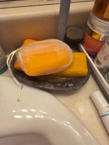 Customer photo review of Jabón Antiolor de Caqui Japonés
