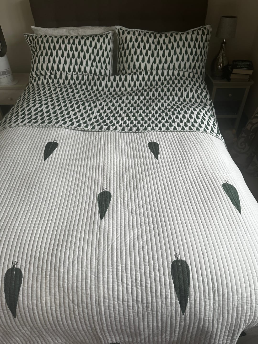 Customer photo review of Elle Cotton Bedspread