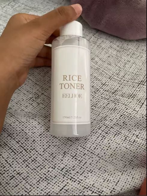 Customer photo review of Rice Toner Illuminante al Riso
