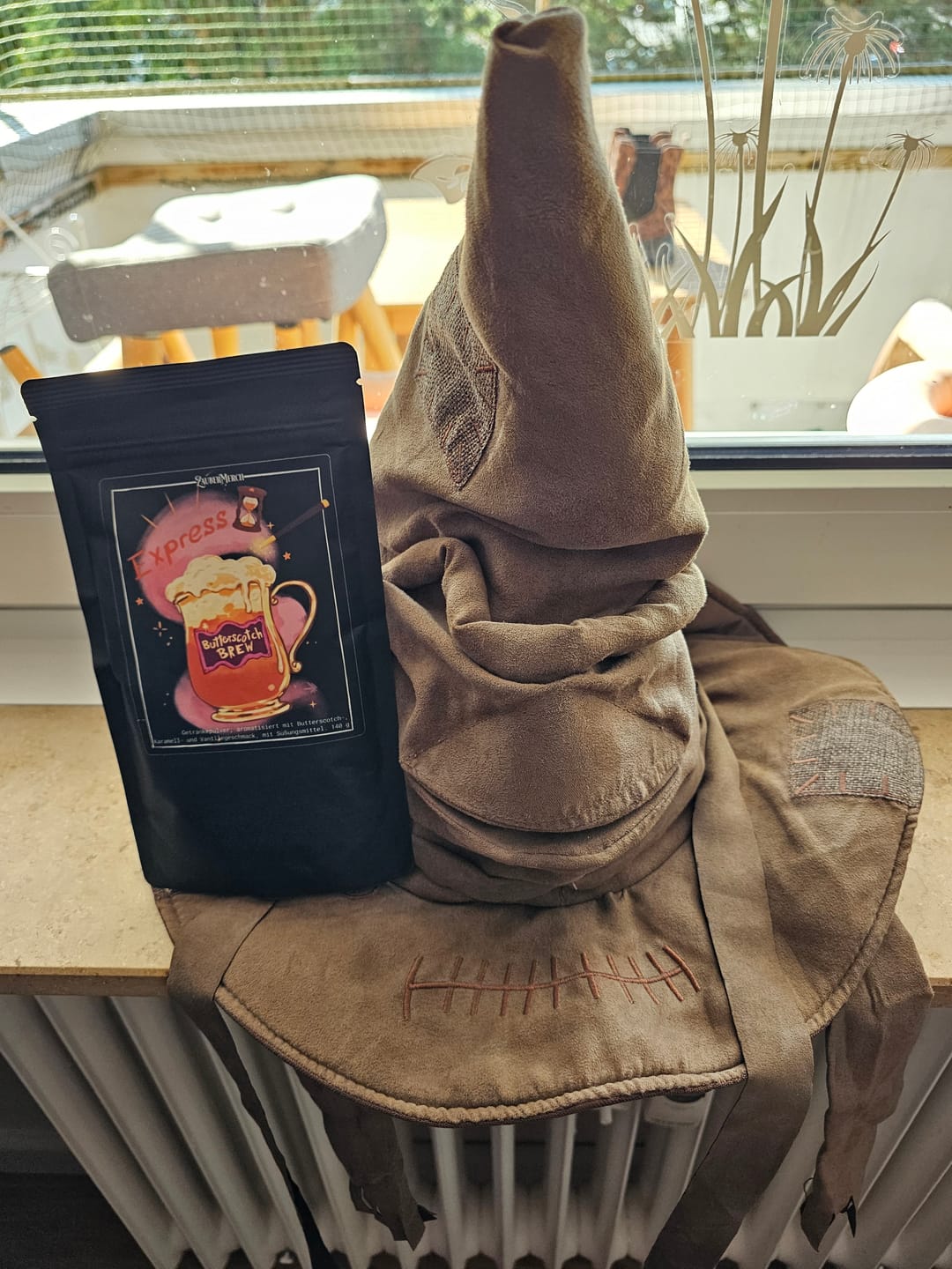 Customer photo review of Express Butterscotch Brew – Getränkepulver Karamell Vanille Geschmack