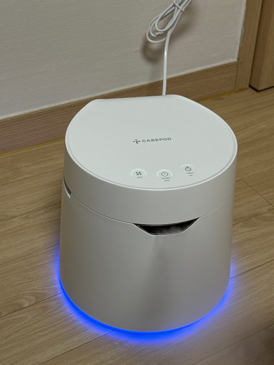 Customer photo review of 7カラームードインテリア加湿器 Lighting (J40LS) スタンド付き