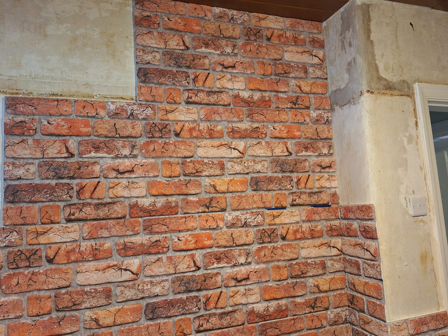 Customer photo review of Sample · Rustic Tuscan Red · TAS-609