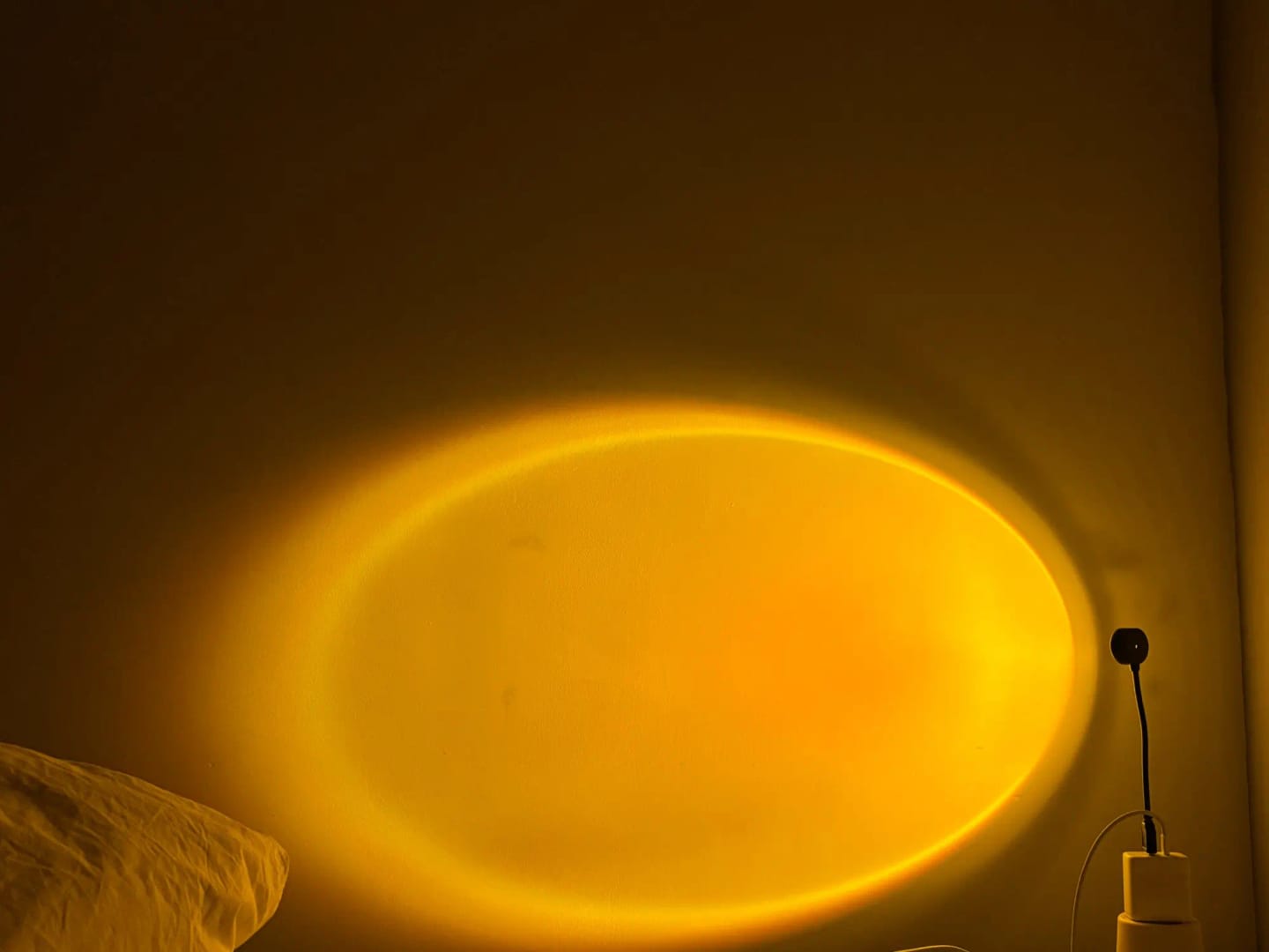 Customer photo review of Sunset Projection Lamp