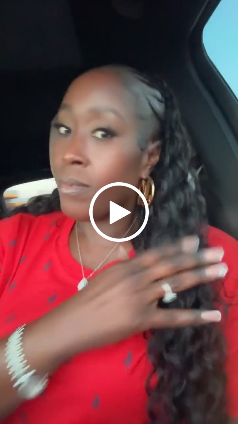 Customer video review of Ywigs Loose Deep Wave Human Crochet Hair for Miracle Knots