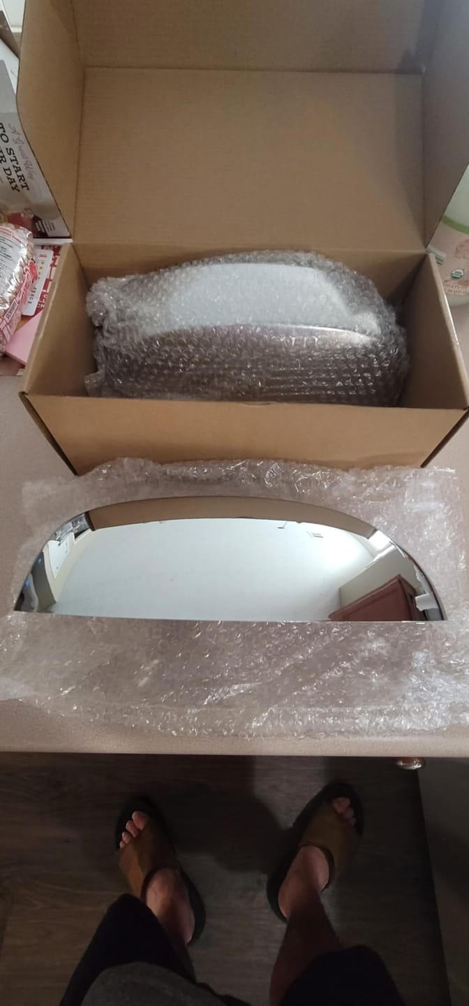 Customer photo review of Chrome Mirror Covers 25788157 Fit for 2007-2014 Chevy GMC Cadillac