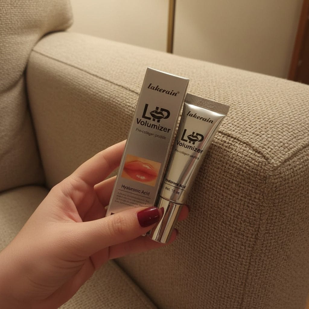 Customer photo review of Lakerain Lip Volumizer – Acido Ialuronico & Peptidi