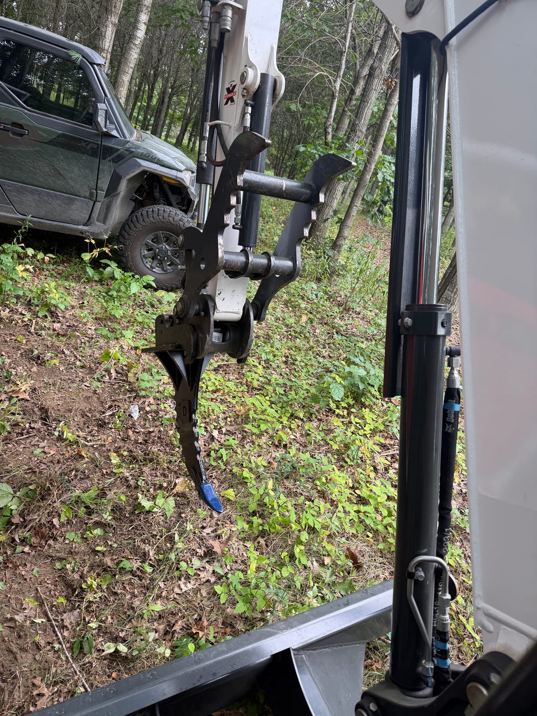 Customer photo review of Root Ripper for Bobcat Excavator | Fits - X-Change Quick Attach Coupler E Series models