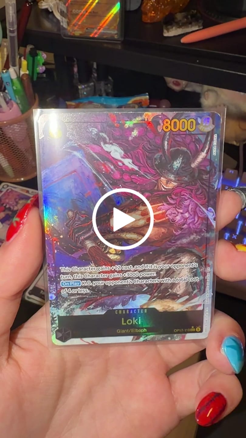 Customer video review of PREMIUM PHOTOCARD SLEEVES - BLUE VERSION (66x91MM)