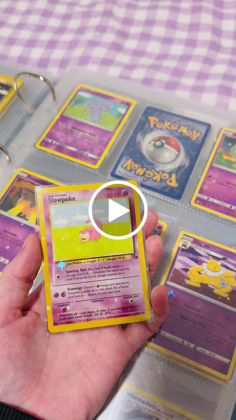 Customer video review of PREMIUM STAR HOLOGRAPHIC SLEEVES - (66x91mm)