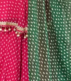 Customer photo review of Rani Rang Georgette Sharara Set