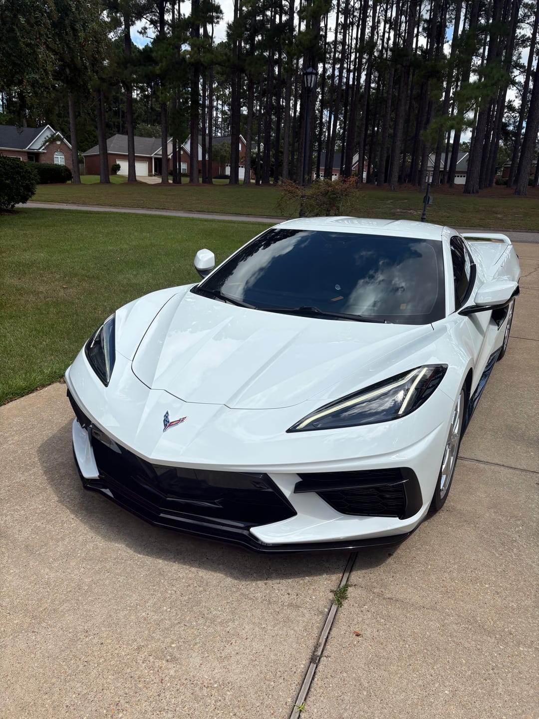 Customer photo review of Corvette C8 Stingray Front Splitter [Z51 Package]