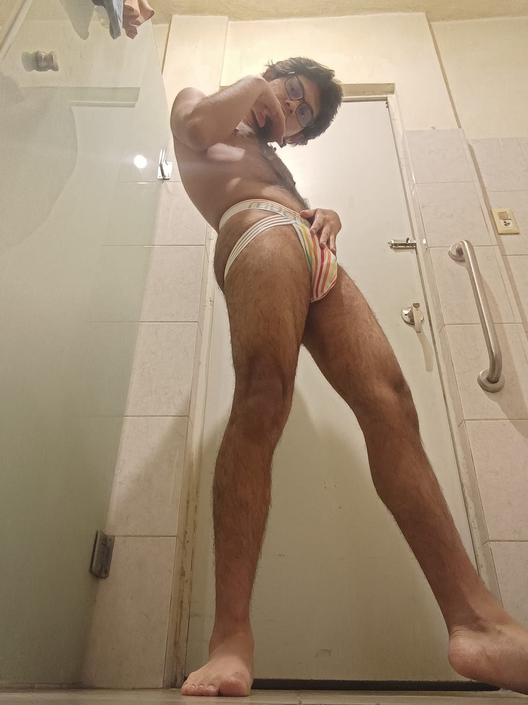 Customer photo review of WAVEFORM PRIDE Lift Jockstrap