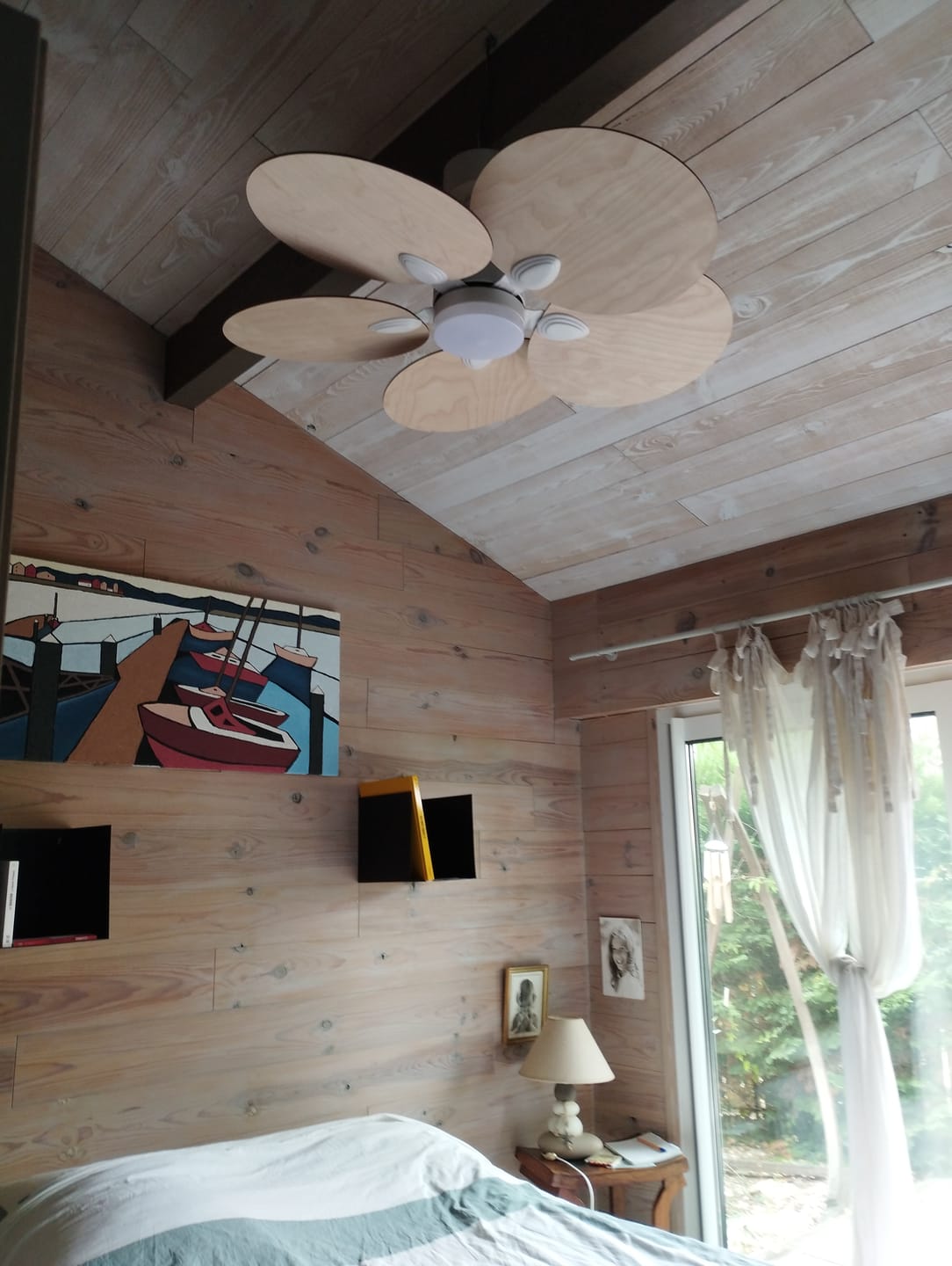 Customer photo review of Lotus | Ventilateur de plafond