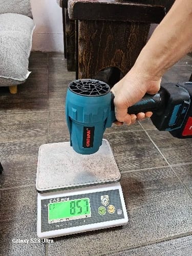 Customer photo review of TurboWind™ | Souffleur de feuilles sans fil puissant et léger