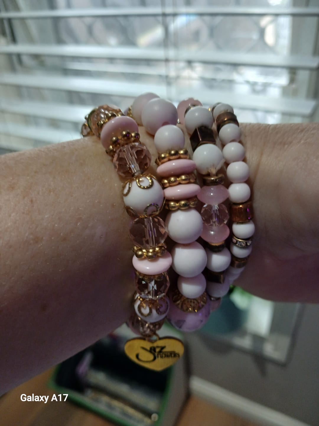 Customer photo review of Spidey - Stretchy Doodah Stack Bracelet