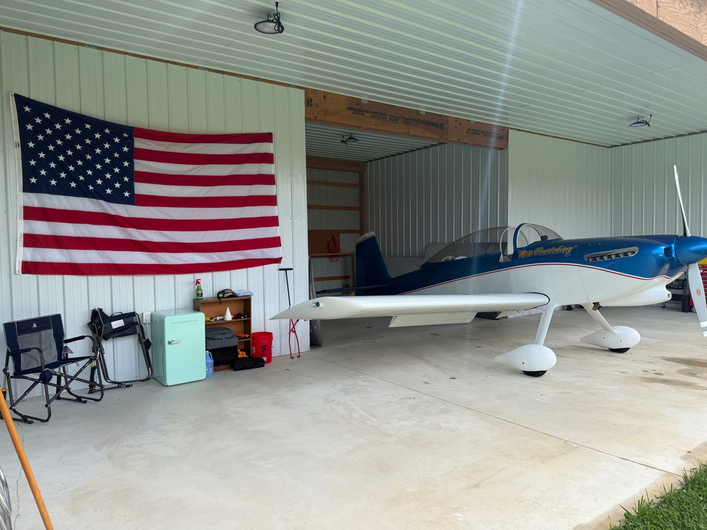 Customer photo review of 6' x 10' American Flag