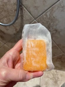 Customer photo review of Jabón Antiolor de Caqui Japonés