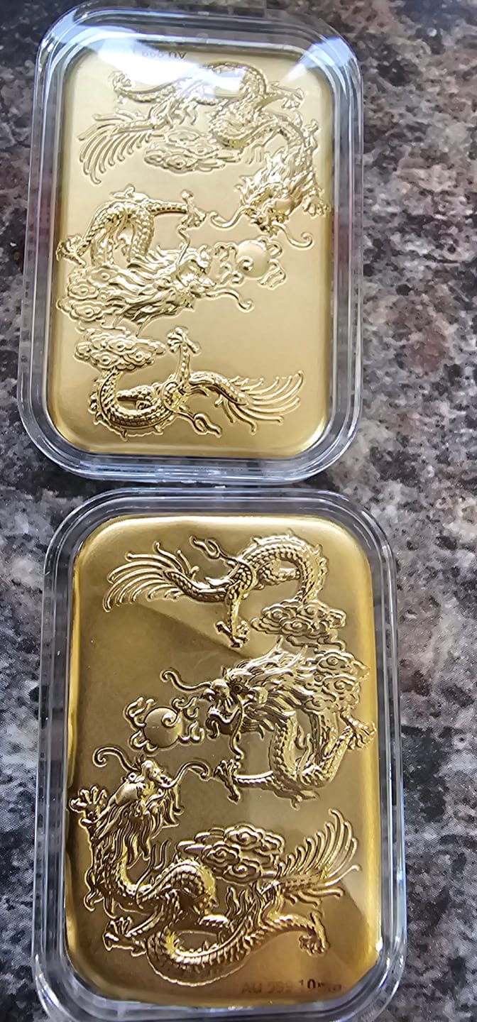 Customer photo review of 24K Yellow Gold (99.99% Gold Purity) Essential Piece Collection