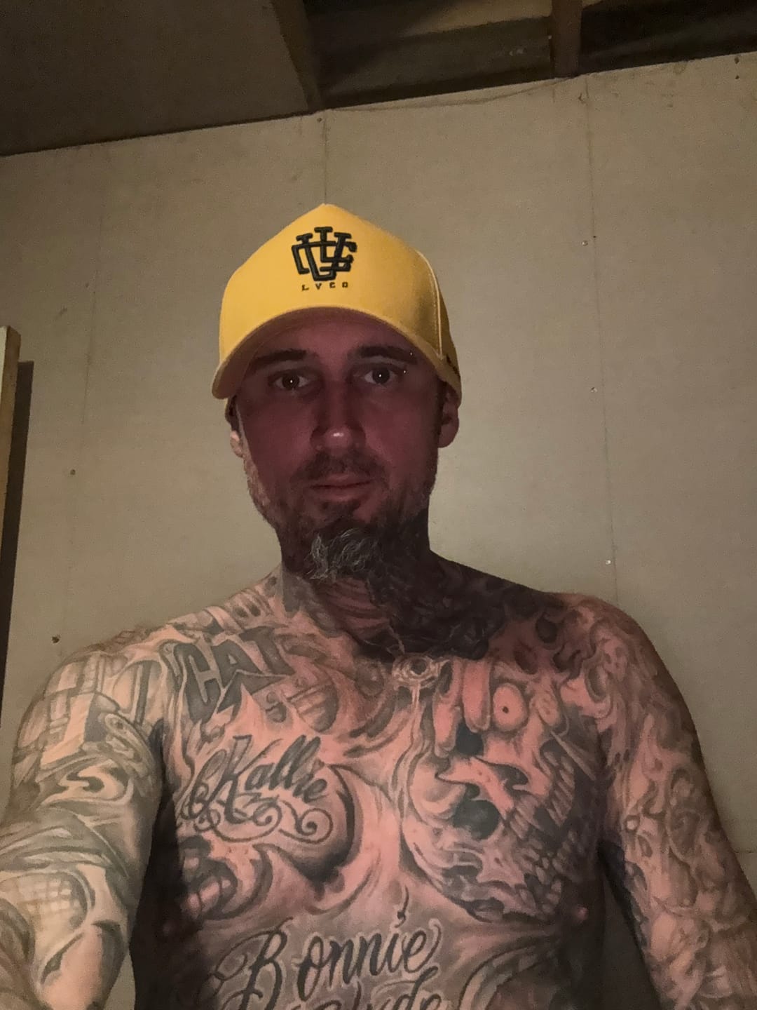 Customer photo review of DEEP FIT LVCO "Vegas Gold" A-Frame Snapback