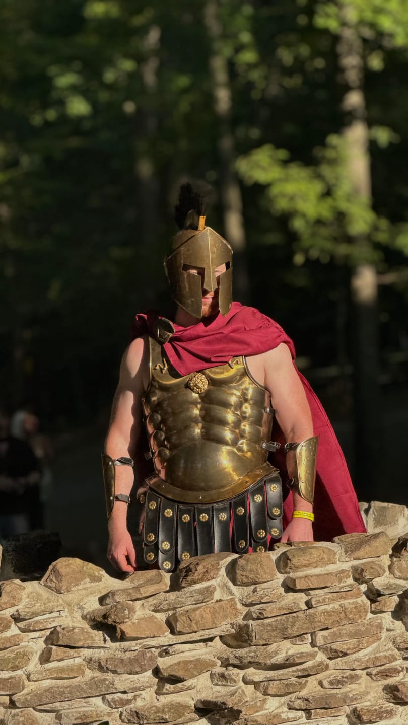 Customer photo review of King Leonidas Spartan Armour Suite by Scott Handicraft
