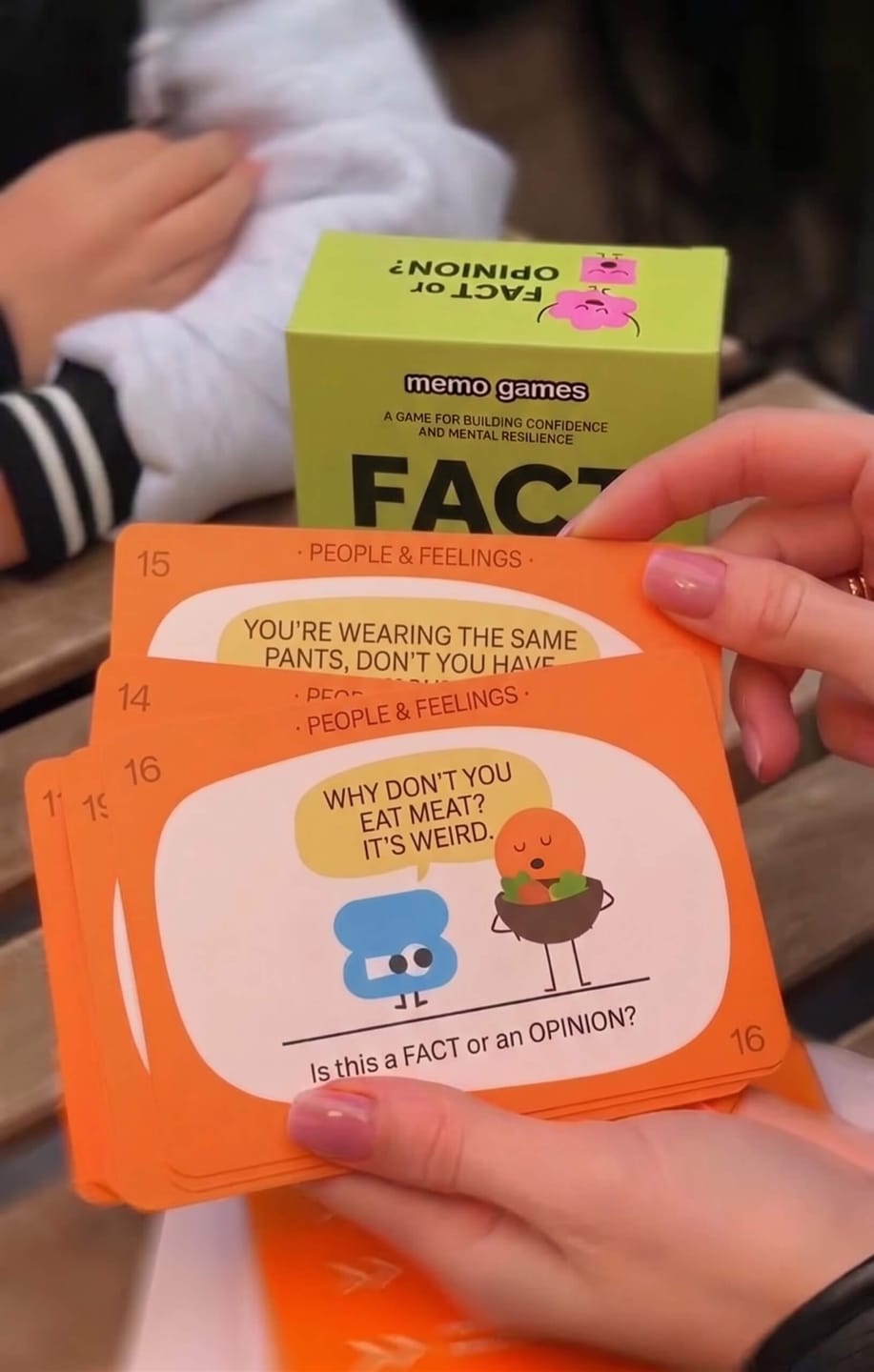 Customer photo review of Fact or Opinion