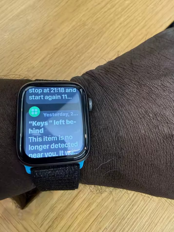 Customer photo review of Trakey – Smart Key Organizer