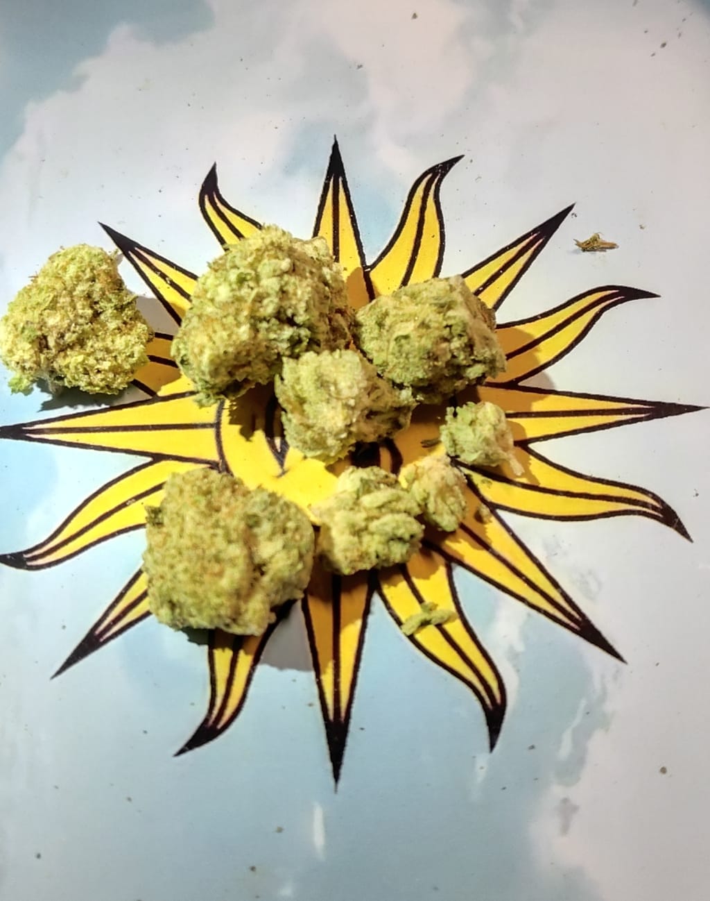 Customer photo review of Strawberry Cough THCA Flower