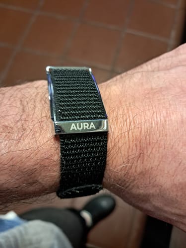 Customer photo review of Aura Band Pro 2.0