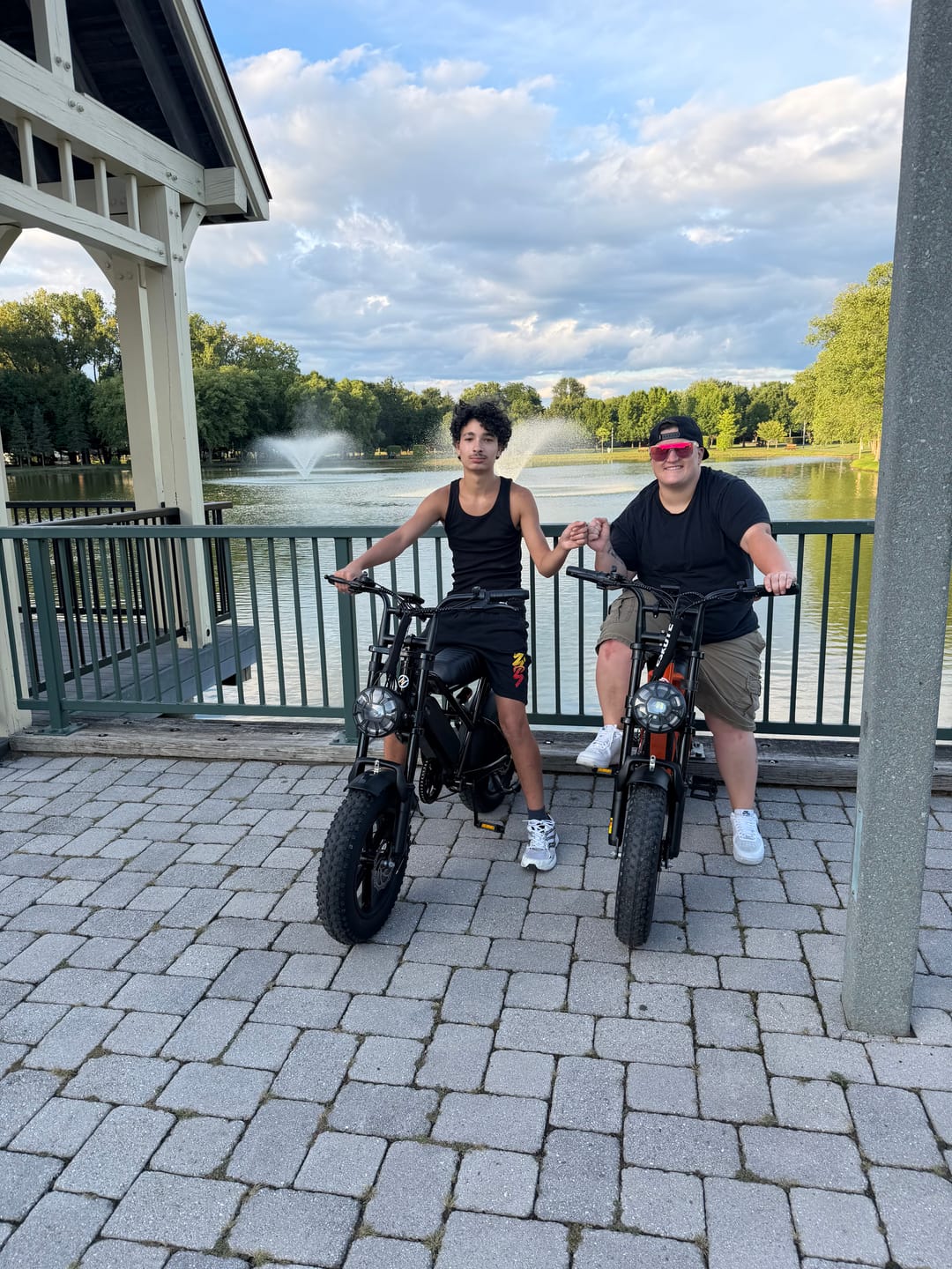 Customer photo review of Eskute® Ebike Combo Sale V100*2