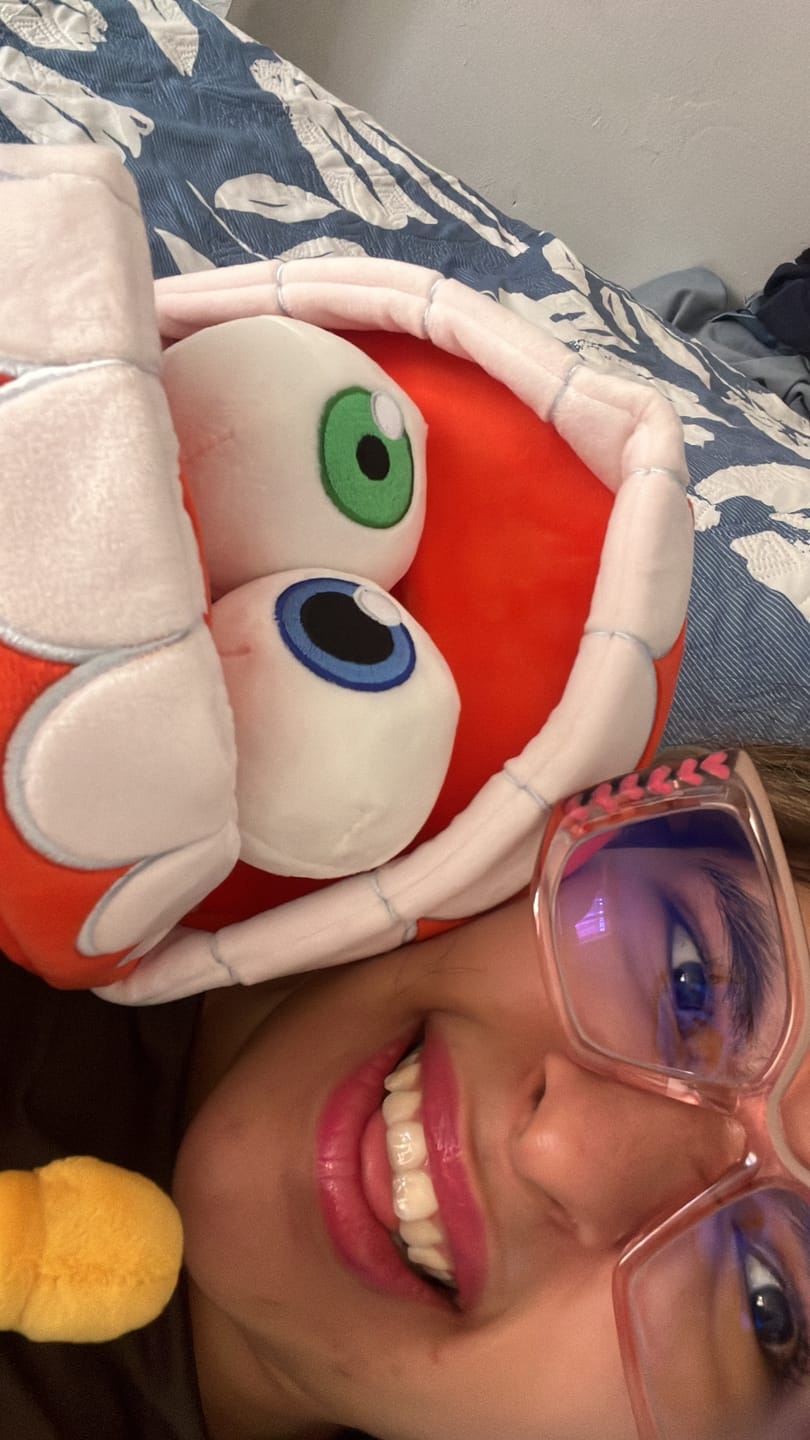 Customer photo review of Caine Plush
