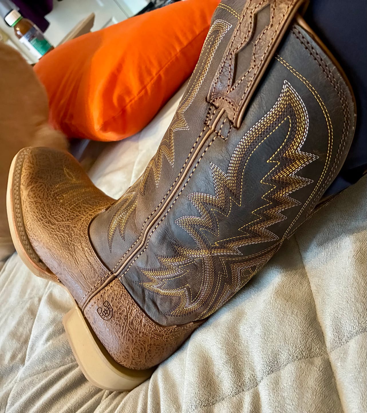 Customer photo review of Durango Rebel Pro Lite Western Boot