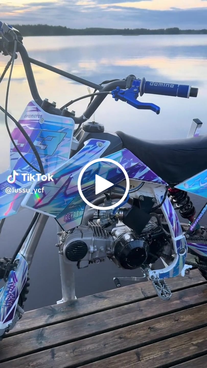 Customer video review of Kit Déco YCF Pilot - FLASH