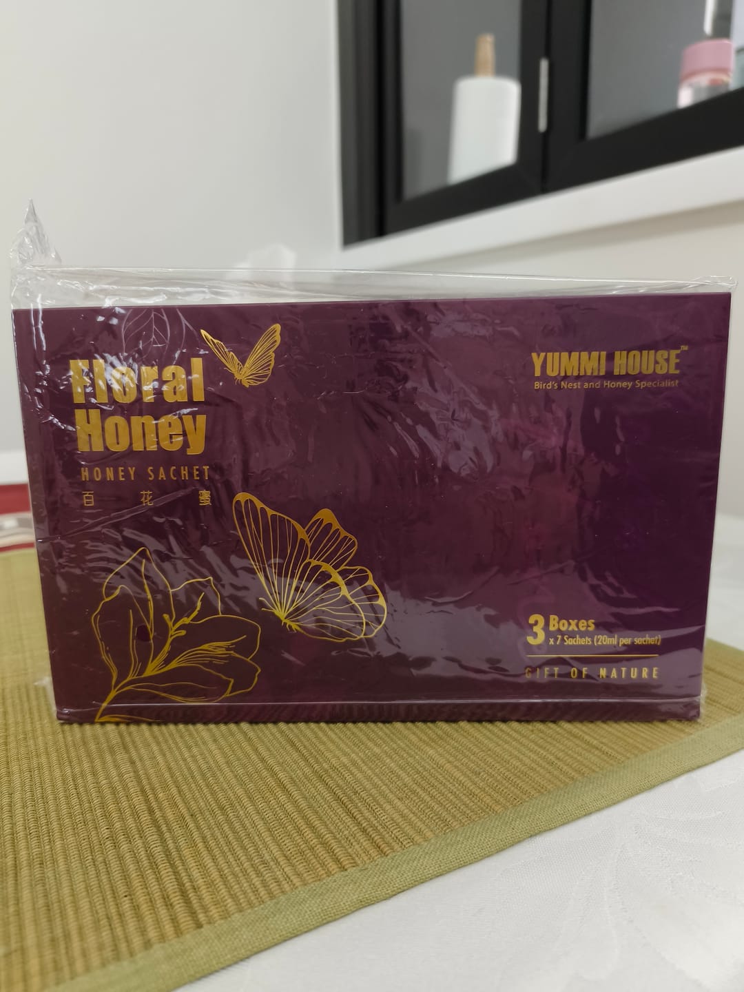 Customer photo review of Raw Instant Honey Sachets (21x 20ml)
