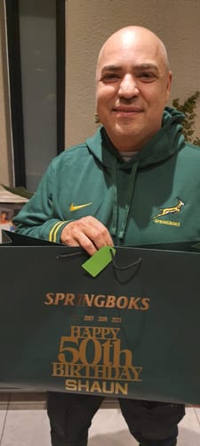 Customer photo review of Springboks Nike Bokke Pullover Hoodie Gorge Green