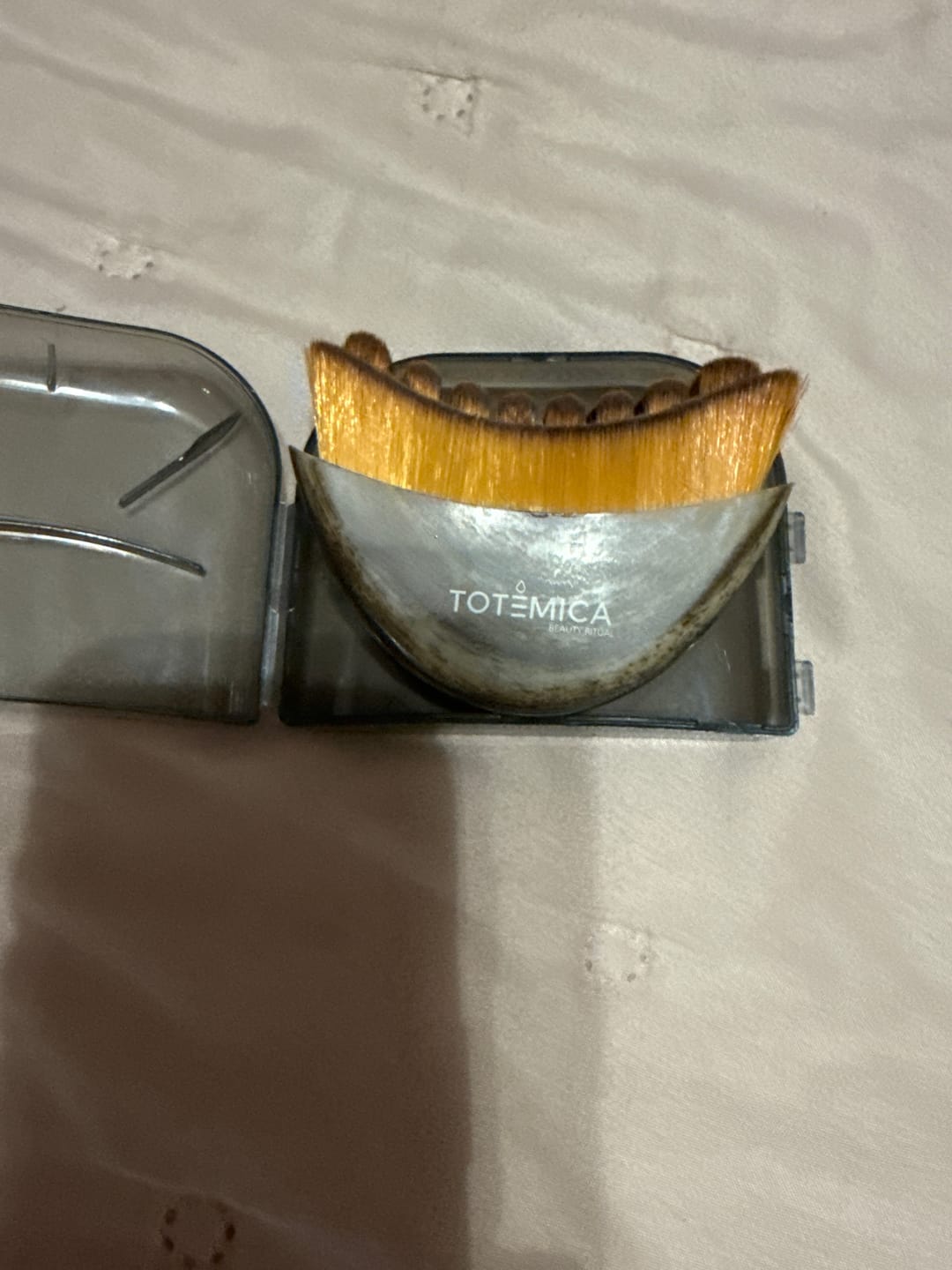 Customer photo review of Facial Massage Brush