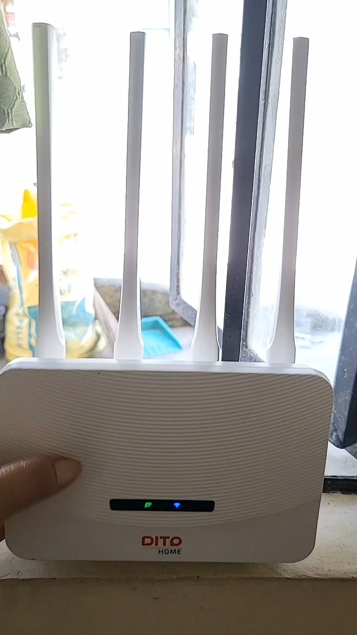 Customer photo review of DITO Home WoWFi Pro w/ Unli Data for 15/30Days