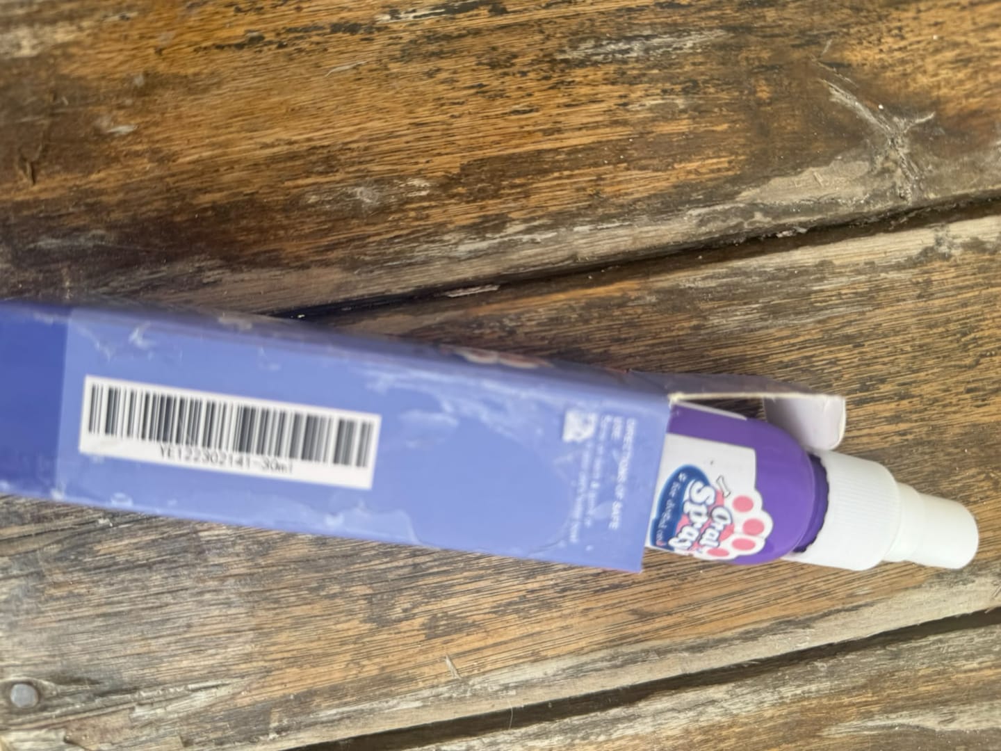 Customer photo review of Spray Dental Para Perros y Gatos