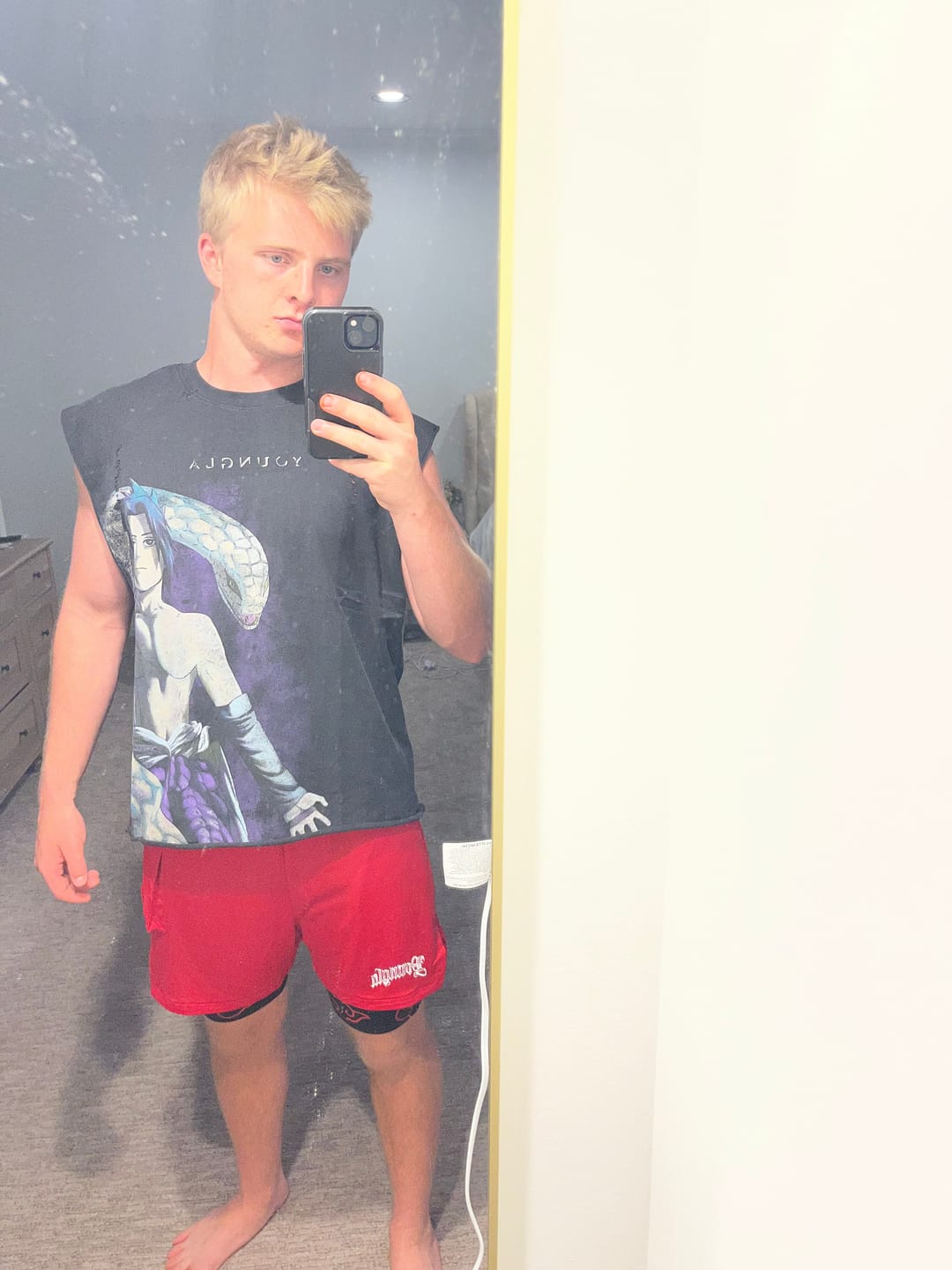 Customer photo review of 1094 - Naruto Compression Shorts