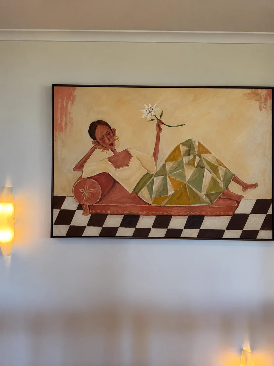 Customer photo review of Modern Folk Art ｜ Desert Bloom
