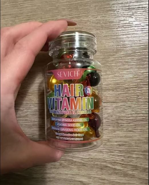 Customer photo review of SEVICH Hair Vitamin – Capsule Capelli