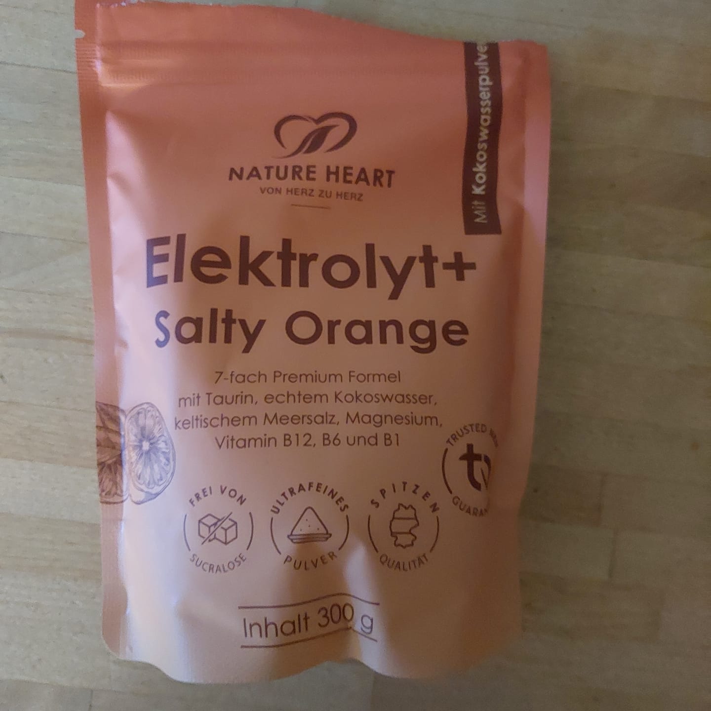 Customer photo review of Elektrolyt+ Salty Orange
