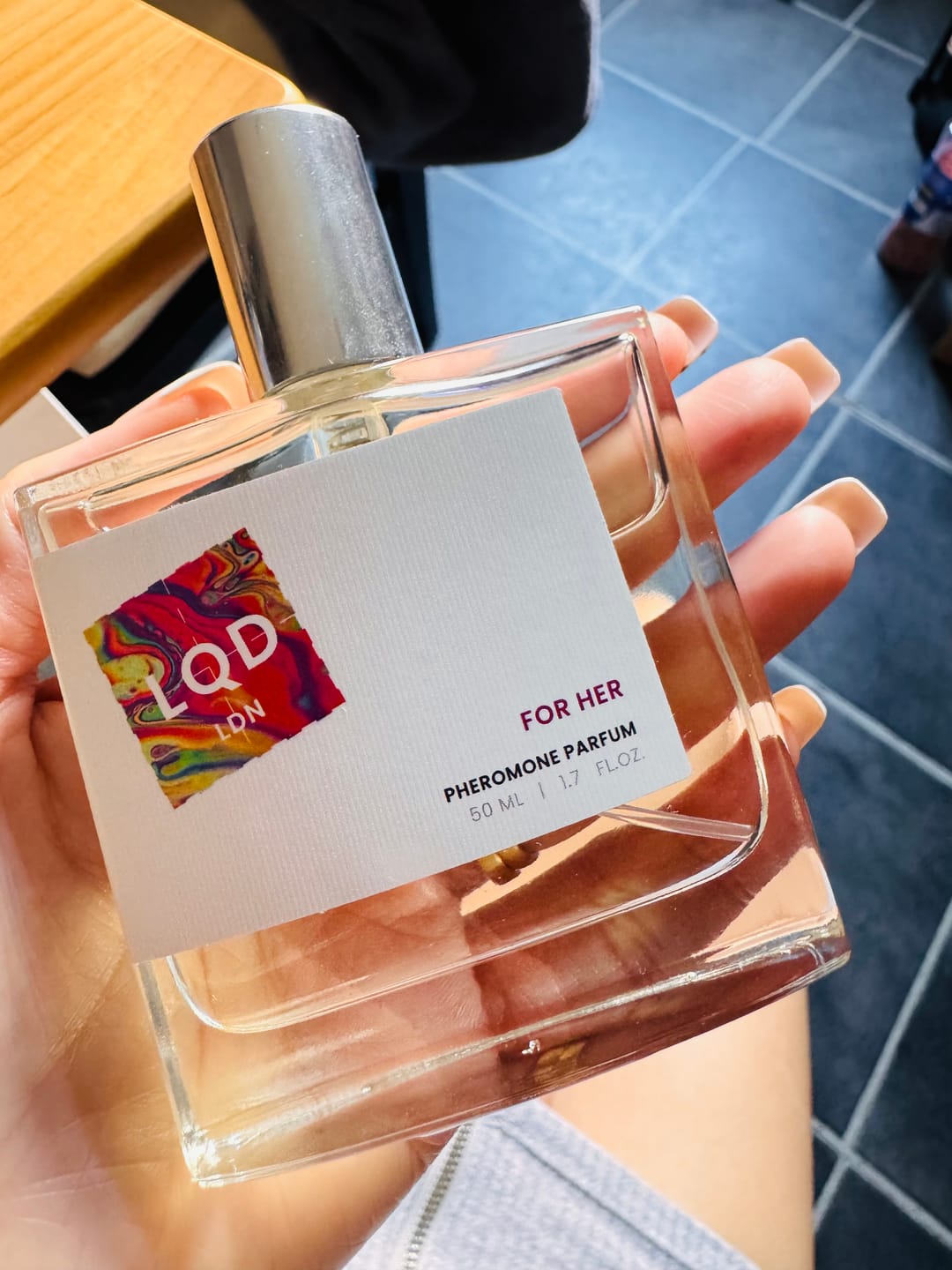 Customer photo review of For Her | V1 | Pheromone Perfume