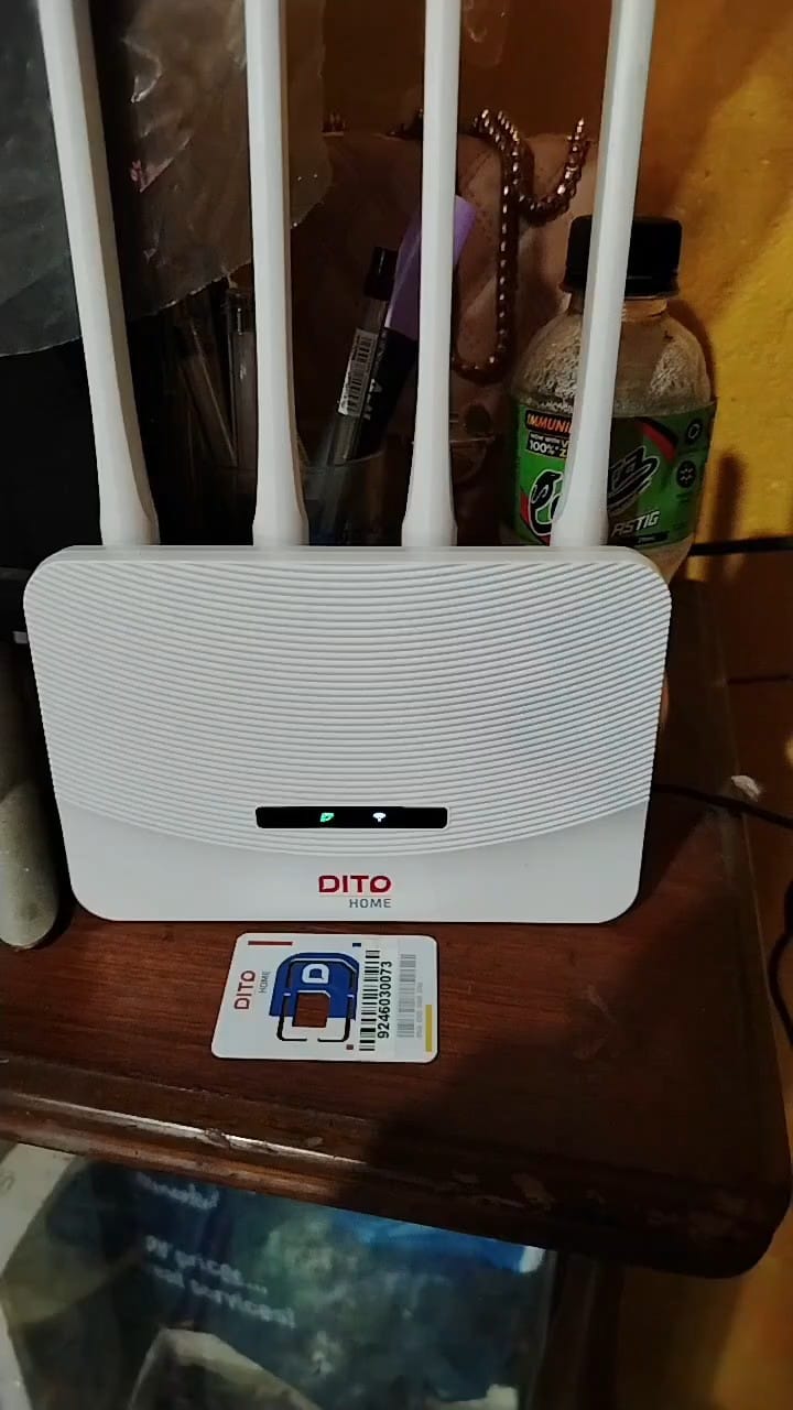 Customer photo review of DITO Home WoWFi Pro w/ Unli Data for 15/30Days